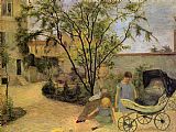 Garden in Vaugirard by Paul Gauguin